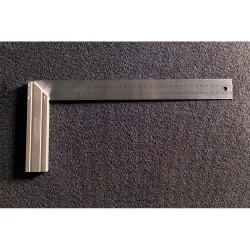 Equerre droite et d'onglet . L.400 mm KSTOOLS | Vis bois | Ekibat