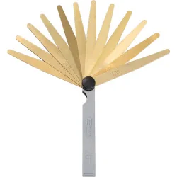 Jauges d'épaisseur anti-magnétiques . 20 lames KSTOOLS 300.0613 | Mesu