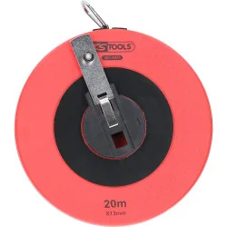 Mesure roulante boîtier rond et ruban fibre de | Mesure & Traçage | Ek