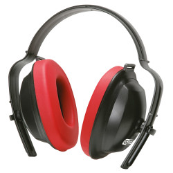 Casque anti-bruit rouge . 19 db KSTOOLS 310.0130