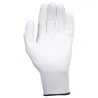 Gants microfibres blancs . T.11 . 12 paires | Vis bois | Ekibat