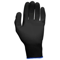 Gants microfibres noirs . T.10 . 12 paires | Gants de protection | Eki