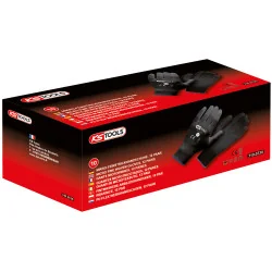 Gants microfibres noirs . T.10 . 12 paires | Gants de protection | Eki