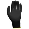 Gants microfibres noirs . T.11 . 12 paires | Soudage | Ekibat