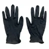Gant de protection en nitrile noir . Taille | Mesure & Traçage | Ekiba
