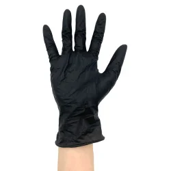 Gant de protection en nitrile noir . Taille | Soudage | Ekibat