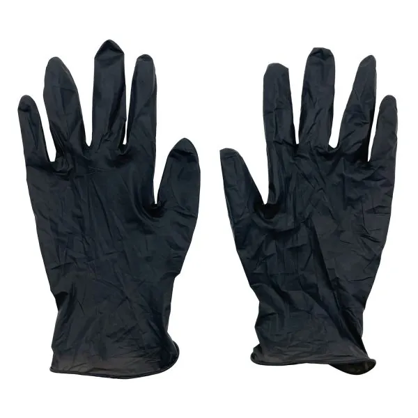 Gant de protection en nitrile noir . Taille | Gants de protection | Ek