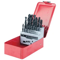 Coffret de 25 forets HSS laminés . Ø1 | Vis bois | Ekibat