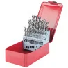 Coffret de 25 forets HSS-G meulés . Ø1 | Forets & Mèches | Ekibat