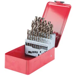 Coffret de 25 forets HSS-CO au cobalt . | Forets & Mèches | Ekibat