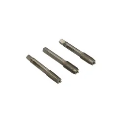 Jeu de 3 tarauds à main HSS . | Vis bois | Ekibat