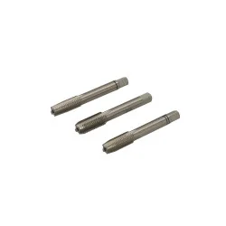 Jeu de 3 tarauds à main HSS . | Vis bois | Ekibat