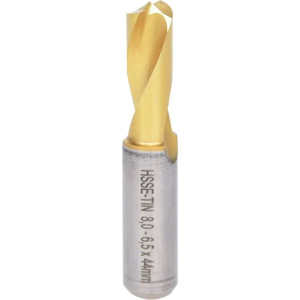 Foret à dépointer HSSE TiN . 6 .5 | Vis bois | Ekibat