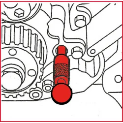 Jeu d'outils de calage - Fiat 2.3/3.0 KSTOOLS | Mesure & Traçage | Eki