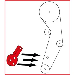 Jeu d'outils de calage - Fiat . Ford | Mesure & Traçage | Ekibat