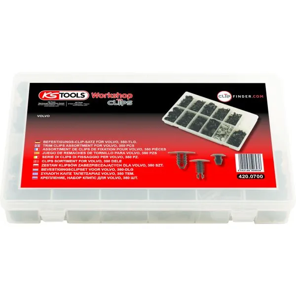Assortiment d'agrafes pour Volvo . 350 pcs KSTOOLS | Mesure & Traçage