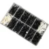 Assortiment de rivets plastiques . 235 pcs KSTOOLS | Boulonnerie | Eki