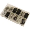 Assortiment d'attaches métalliques . 400 pcs KSTOOLS 420.0915 | Mesure