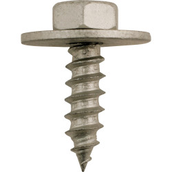 Vis en métal avec rondelles pour Mercedes et BMW - Ø 6 .3