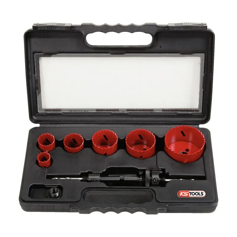 Coffret de 6 scies cloches . Ø22 à 68 mm KSTOOLS 129.5550 | 129.5550 Coffret de 6 scies cloches . Ø22 à 68 mm KSTOOLS 129.5550 | 129.5550