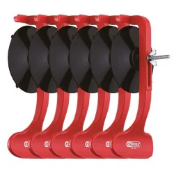 Lot de 6 ventouses universelles de maintien de position KSTOOLS 140.1020 | 140.1020