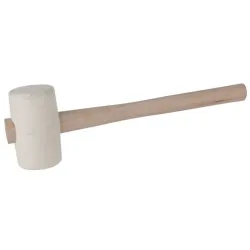 Maillet caoutchouc avec tête blanche . 270g KSTOOLS 140.1234 | 140.1234