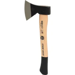 Hachette canadienne . tete 600 G . manche HICKORY maintenu avec coins en acier KSTOOLS 140.2062 | 140.2062