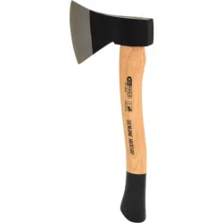 Hachette canadienne . tete 800 G . manche HICKORY maintenu avec coins en acier KSTOOLS 140.2063 | 140.2063