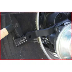 Clé à frapper coudée 24mm pour raccords d'étriers | Rangement atelier