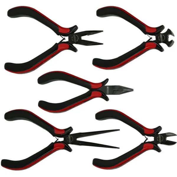 Jeu de 5 pinces électroniques KSTOOLS 500.7020 | Pinces & Tenailles |