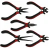 Jeu de 5 pinces électroniques KSTOOLS 500.7020 | Pinces & Tenailles |