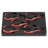 Jeu de 5 pinces électroniques KSTOOLS 500.7020 | Pinces & Tenailles |