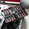 Coffret de 14 tournevis électroniques Fente . PHILLIPS® | Vis bois | E