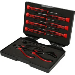Coffret de pinces et tournevis électroniques . 1 | Vis bois | Ekibat