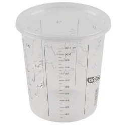 Lot de 25 godets mélangeurs jetables - 650 | Rangement atelier | Ekiba