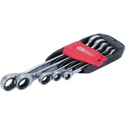 Jeu de 5 clés mixtes cliquet GEARplus® KSTOOLS | Clés & Douilles | Eki