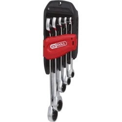 Jeu de 5 clés mixtes cliquet GEARplus® KSTOOLS | Clés & Douilles | Eki