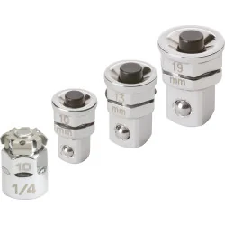 Jeu d'adaptateurs à verrouillage GEARplus® . 4 pcs | Verrous & Cadenas