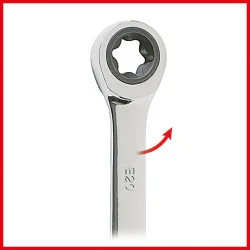 Clé polygonale à cliquet TORX® GEARplus® . E6xE8 | Clés & Douilles | E