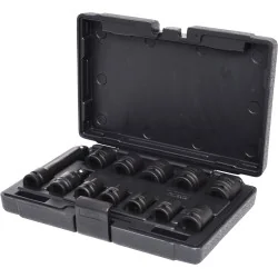 Coffret de douilles à chocs 6 pans 1/2" | Clés & Douilles | Ekibat