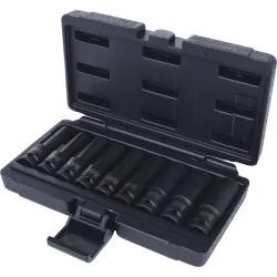 Jeu de 9 douilles à chocs TORX® 1/2" | Clés & Douilles | Ekibat