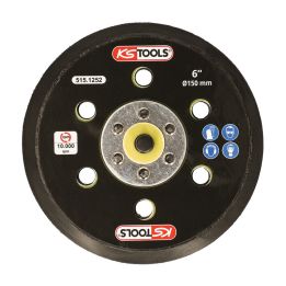 Plateau Velcro D150mm . 15 trous pour ponceuse | Ponceuses & Polisseus