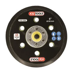 Plateau Velcro D150mm . 15 trous pour ponceuse 515.1254 et