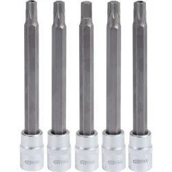 Jeu de 5 douilles tournevis spéciales airbag KSTOOLS 140.2300 | 140.2300