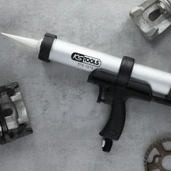Pistolet pneumatique à cartouche 310 ml KSTOOLS 515.1975 | Compresseur