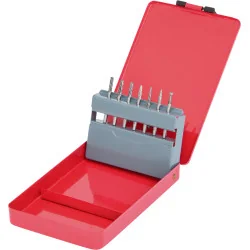 Jeu de fraises HM 3mm - 7 pcs | Rangement atelier | Ekibat