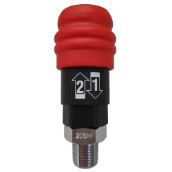 Coupleur rapide fileté mâle 1/4" - L.39mm KSTOOLS | Rangement atelier