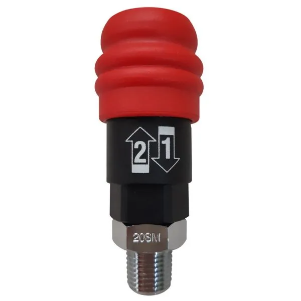 Coupleur rapide fileté mâle 3/8" - L.44mm KSTOOLS | Rangement atelier