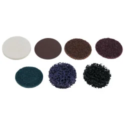 Lot de 10 disques de ponçage brun 50 | Rangement atelier | Ekibat
