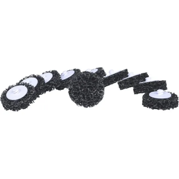 Lot de 10 disques de nettoyage noir 50 | Rangement atelier | Ekibat